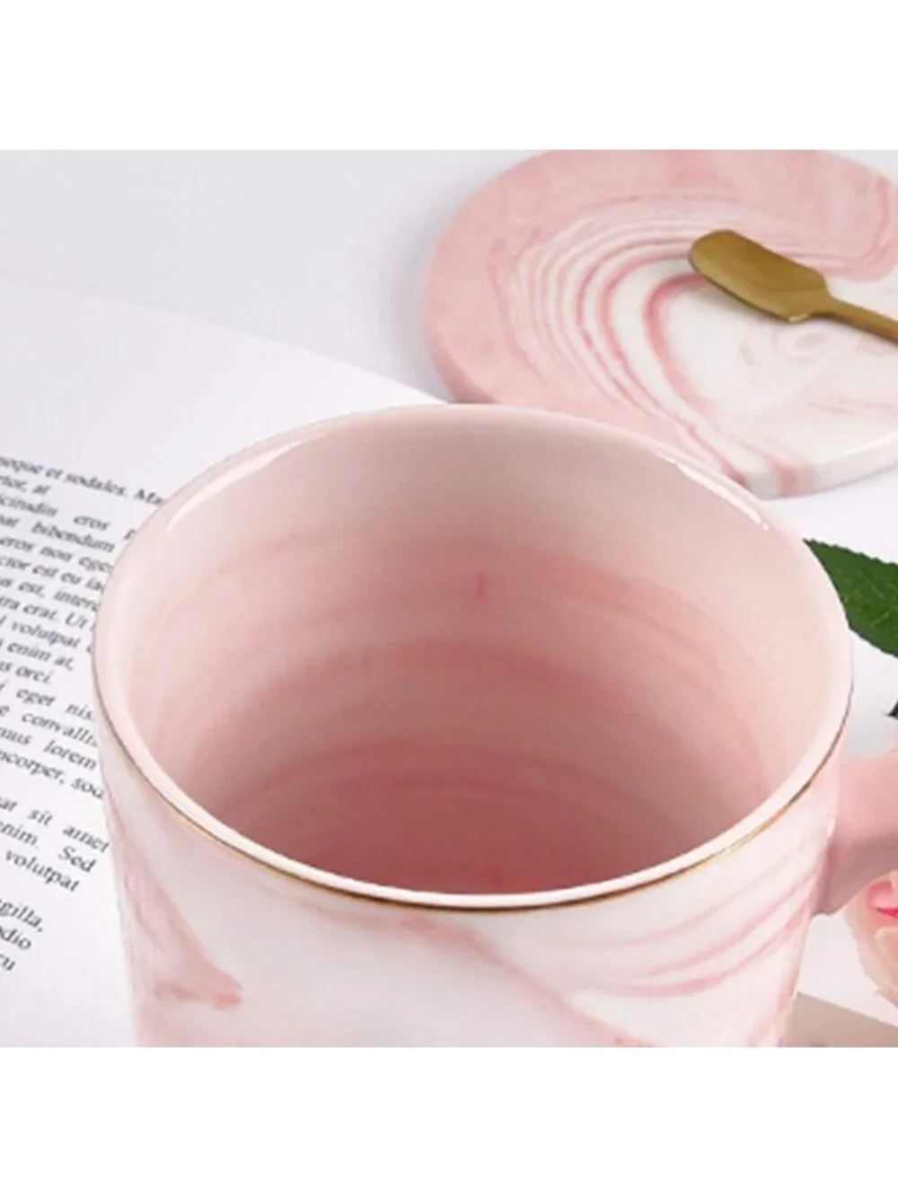 Elegant 14oz Boss Lady Coffee Mug - Perfect Gift for Women, Includes Spoon
